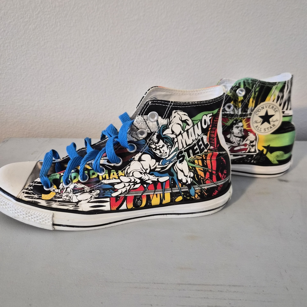 Converse And DC Comics Superman High-Top Sneakers